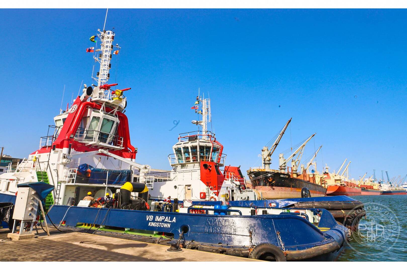 two ultra-modern tugboats to strengthen the operational capacities of ivorian ports